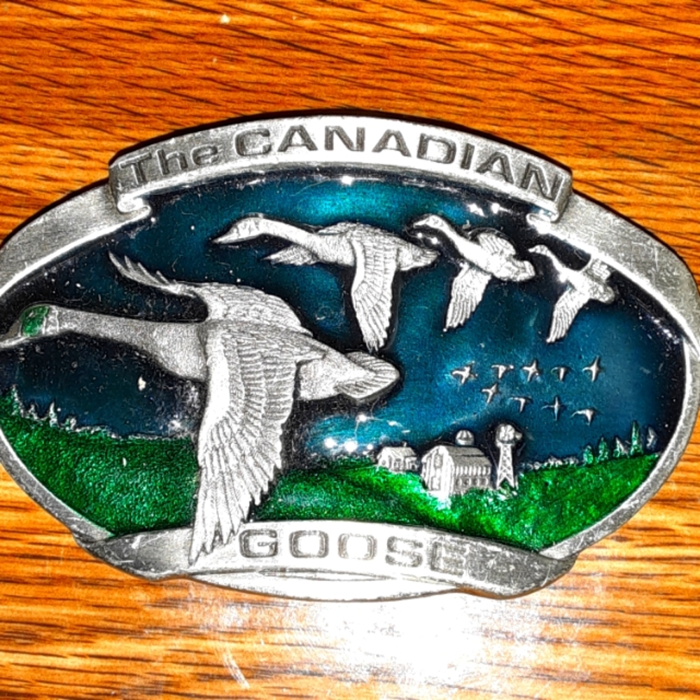 1983 Bergamot Brass Works The Canadian Goose Belt